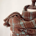 Miniatyrbilde 3 av 5: Faux Cashmere rutete skjerf, sjal