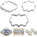 Miniatyrbilde 2 av 5: Stk Kakeverktøy Form Form Konditori Fondant Cookies Cutter Dekorasjon Sugarcraft
