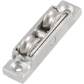 Miniatyrbilde 1 av 5: 12 mm metallaksler for glidende vindushjul Dobbelhjulsskive