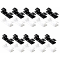 Miniatyrbilde 1 av 5: Selvklebende kabelklemmer, Yuanzi selvklebende kabelklemmer for lagring Supprot Elektriske ledninger for TV/lader/bil/skrivebord 20 P