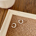 Miniatyrbild 1 av 5: Örhänge Geometry Stud Silver Modesmycken Ac5157