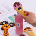 Miniatyrbilde 3 av 5: Kjøleskapsmagnet Silikon Metal Flaskeåpner For Beer Coke