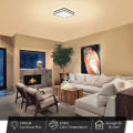 Miniatyrbillede 2 af 5: 24W LED loftslampe, IP54 vandtæt badeværelsesloftslampe, loftslampe, køkken, stue, soveværelse, balkon, ha