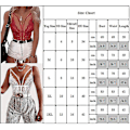 Miniatyrbild 2 av 2: Sexig spetsunderkläder Bodysuit Dam Deep V Plunge Sling Black 2XL