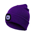 Pikkukuva 1 / 2: Pipo LED-lampulla USB - violetti