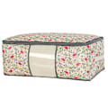 Miniatyrbillede 1 af 5: Quilt Organizer Bag Tøj Pakkepose Opbevaringspose L beige