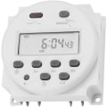 Miniatyrbilde 1 av 5: 110V Timerbryter Digital Elektronisk LCD Tidsrelébryter Programmerbar LCD Digital Mikrodatamaskin Minikontroll Strøm Tim