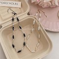 Miniatyrbilde 3 av 5: Halskjede Pearl Geometry Stud Choker Motesmykker Ac1456