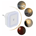 Miniatyrbild 1 av 4: 2 st LED energibesparande nattljus, varmt vitt ljus, barnrums korridortrappa，