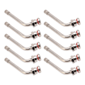Miniatyrbillede 5 af 8: 10 stk. TR545D 60° ventilstammer til Alcoa 22,5\" & 24,5\" aluminiums lastbilhjul
