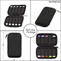 Pikkukuva 2 / 5: Flash- case USB case USB pidike Säilytyspussi USB -muistitikulle Elektroniset lisävarusteet Organizer USB muistitikulle, USB case, peukalo
