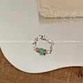 Miniatyrbild 1 av 5: Ring Metallic Element Färgglada tjejer&#39; Modesmycken Ac1859