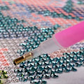 Miniatyrbild 2 av 5: 5D Diamond painting, Gör-det-själv-dekoration, Julklapp, 30*30Cm