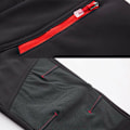 Pikkukuva 5 / 5: Miesten/Musta Paksut 6XL Fleecetakit Miesten Vedenpitävät Soft Shell Ski Housut Plus Fleece Housut
