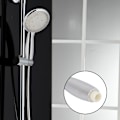 Miniatyrbild 10 av 10: G1/2 Tums Handhållen Automatisk LED Duschhuvud med Rund Design och Sju Färgväxlande Ljus för Badrum