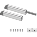 Pikkukuva 1 / 5: Push to Open Magneettiset salvat Työnnä-avaa magneettisalvat avaa ja sulkee oven yksinkertaisella työntöllä alumiiniseos (2 kpl)