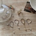 Miniatyrbillede 2 af 5: Ring rektangeldagligt outfit piger&#39; Modesmykker Ac1910