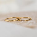 Miniatyrbilde 2 av 5: Kvinner Ring Levende Farge Rust-proof Titanium Stål Kvinner Bryllupsseremoni Glitrende Ring For Kvinne US 6 A
