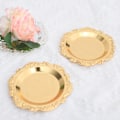 Miniatyrbillede 4 af 5: 3 stk Elegant Dessertbakke Enkel Plating Lys Luksus Lugtfri Frugttallerken i europæisk stil