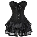Pikkukuva 1 / 5: Sexy Corsets Mekot Naisten Puku black XS