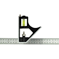 Miniatyrbillede 2 af 5: 300 mm rustfrit stål kombinationsfirkant - kun metrisk graduering