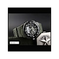 Miniatyrbild 4 av 5: Pu Analog And Digital Watch 1454 - 47 Mm - Army Green