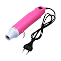 Pikkukuva 1 / 5: 220V kuumailmapistooli DIY kohokuvioitu kuumailmapistooli ruuvimeisseli set vaaleanpunainen