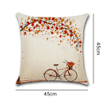 Miniatyrbilde 5 av 5: Høstputetrekk 45*45cm For Høstdekor Sett med 4 putetrekk Maple Leaf Theme
