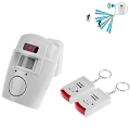 Miniatyrbillede 1 af 4: Trådløs fjernstyret minialarm med IR-infrarød, bevægelsessensordetektor