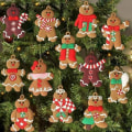 Miniatyrbild 1 av 5: 12st Pepparkakor Man Julgransprydnader Diverse plast Pepparkaksfigurer Prydnader för julgransupphängning