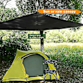 Miniatyrbillede 2 af 5: 360x290 cm vandtæt presenning telt skygge Camping baldakin (grøn)