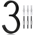 Miniatyrbilde 1 av 5: Sinklegering Flytende husnummer Bighted House Numbers 911 Synlighetsskilt 3