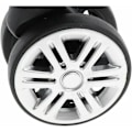 Miniatyrbillede 4 af 5: Kartokner 2 Stk Dobbelt Rulleje Hjul Trolly Kuffert Hjul 360 Swivel Reparations-Part