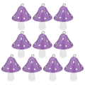 Pikkukuva 3 / 3: 10 kpl Creative Resin Mushroom Pendant Mushroom Charm Sieniriipus