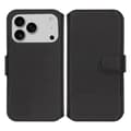 Rvelon Pungcover Ægte Læder til iPhone 17 Pro Max - Sort