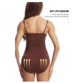 Miniatyrbild 3 av 4: Shapewear för kvinnor Rygglös Inbyggd BH Body Shaper XL