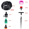 Miniatyrbillede 2 af 5: 25 meter 30 justerbar drypper sprinkler automatisk vanding enhed