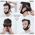 Pikkukuva 4 / 4: Neopreeni anti Snore Stop Snoring leukahihna black