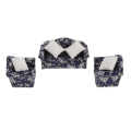 Pikkukuva 2 / 2: 1/12 Nukkekodin miniatyyrit Double Sohva Loveseat Olohuoneen kalusteet Lisävarusteet