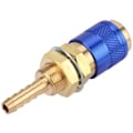 Miniatyrbilde 3 av 5: M6 gass- og vannhurtigkobling Vann- og gasskjølt adapter for MIG TIG-brennertilpasning sveisebrennertilpasning，Fonepro