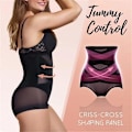 Miniatyrbillede 5 af 5: Højtaljet Compression Shaper Slankekorset Black M