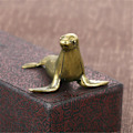 Miniatyrbillede 2 af 5: Anti-rust segl figur mikro landskab kobber enkel tekstur poleret segl Ornament til skrivebordet