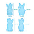 Miniatyrbilde 3 av 3: 4stk Easter Gnome Keychain Mold Creative Silikon Nøkkelring Mold Diy Epoxy Mold