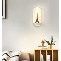 Miniatyrbillede 2 af 4: Moderne LED-væglampe, 16W, soveværelse, badeværelsesgang, trappenatlampe (Velkommen, varmt lys)