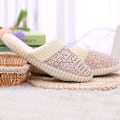 Miniatyrbillede 2 af 4: Dame Memory Foam Vinter Hjemmesko Beige 42-43