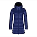 Miniatyrbilde 1 av 5: Dunjakke dames tynn lang stil Navy Blue XL