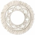 Miniatyrbillede 1 af 4: Mirrorless Nordic Bohemian Woven Tapestry Bohemian Style Vægophæng Kreativt dekorativt spejl