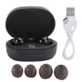 True Wireless Bluetooth 5.0 Hörlurar Digital Display Lättvikts Laddningsfodral