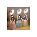 Miniatyrbilde 2 av 5: Touch bordlampe Oppladbar nattbordslampe Liten bordlampe ([Charging Treasure 4000mAh] aprikosfarge)，Passer for seng