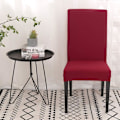 Pikkukuva 2 / 5: 6 kpl Solid Color All Inclusive -tuolinpäällinen-punainen